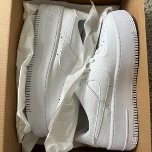 Women's Air Force 1s (White, Sage Low)